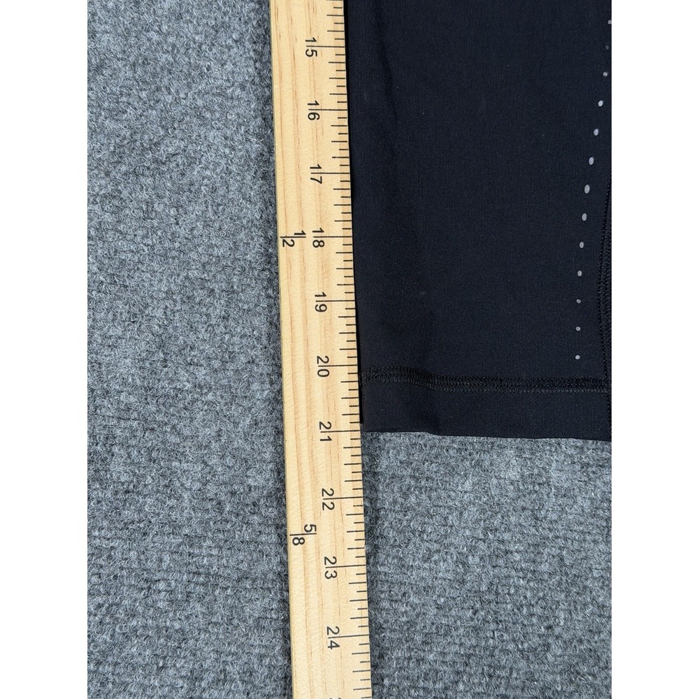 Lululemon Swift Speed High-Rise Crop Leggings Womens 6 Black 21" Running Pockets - Picture 10 of 16